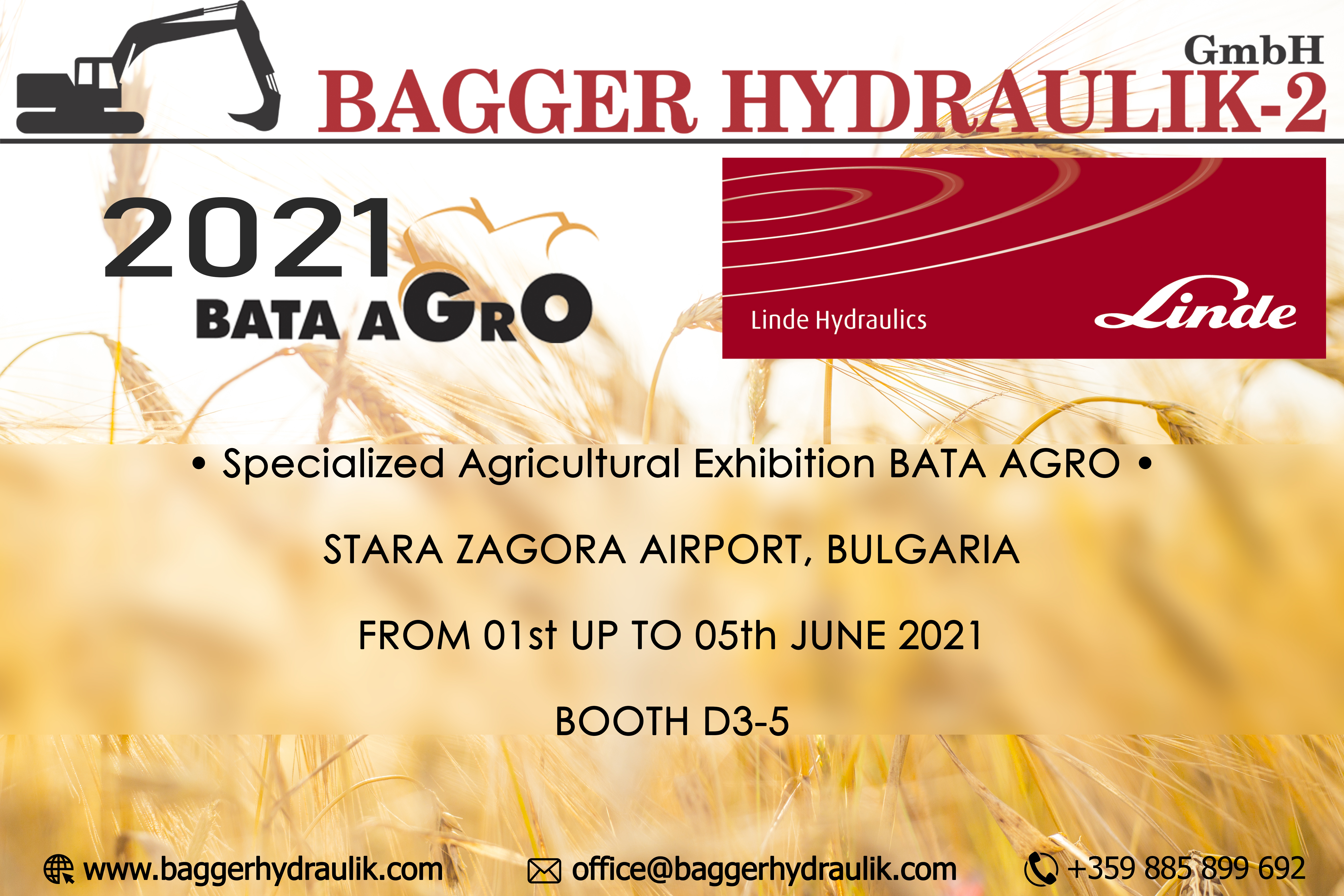 Specialized Exhibition of Agriculture BATA AGRO 2021